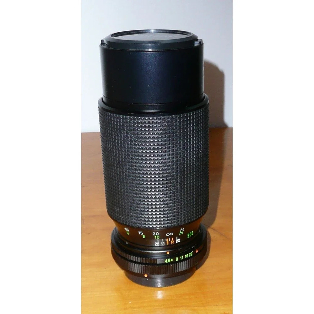 Vintage Chinar for Canon AE-1 ~ 80-205mm f/4.5 Automatic Macro Zoom Lens
